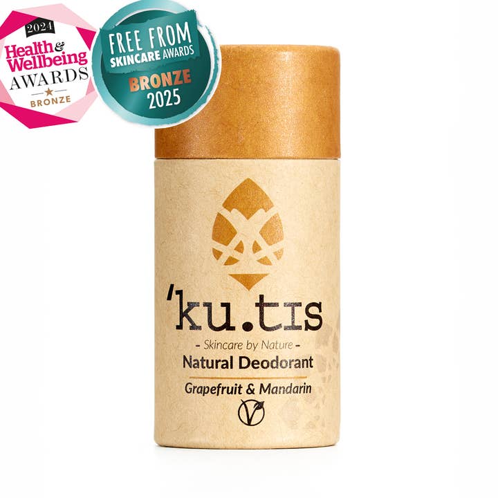 Kutis Skincare - Wholesale Deodorant - Unisex - Vegan Grapefruit & Mandarin Natural Deodorant0
