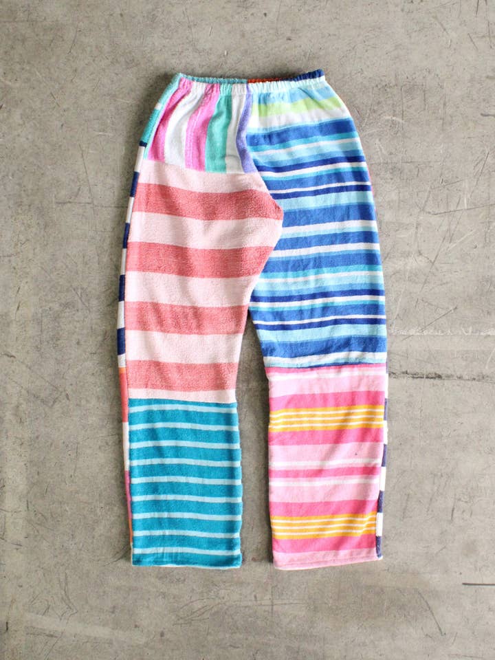 American Recycled Clothing - Wholesale Pants - Women's - Towel Pieced Pant Bundle7