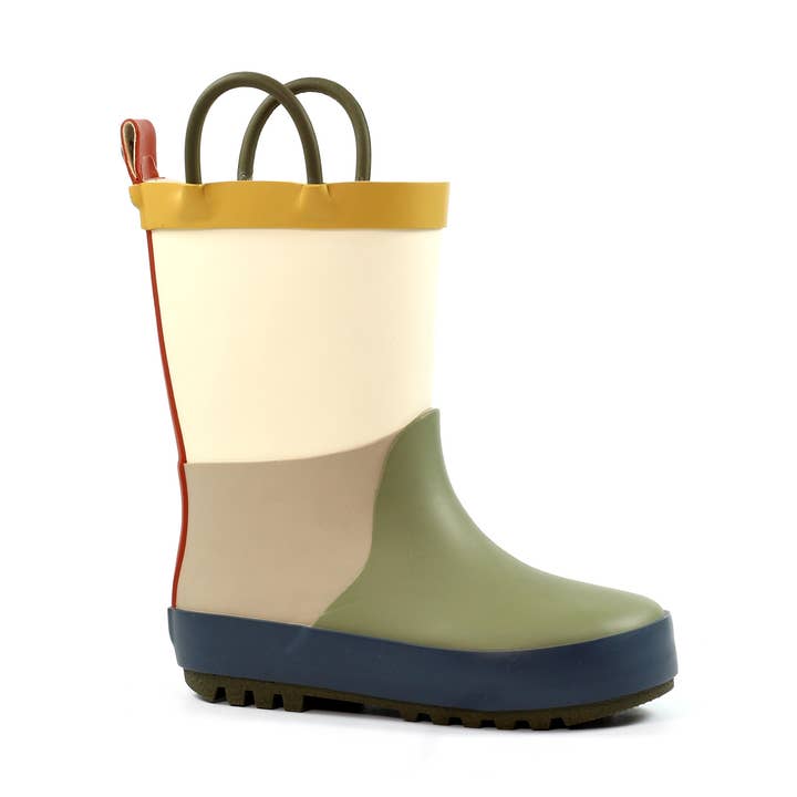 Kaugummi Olive Kleinkind Wellington für den Großhandel von Lunar Shoes