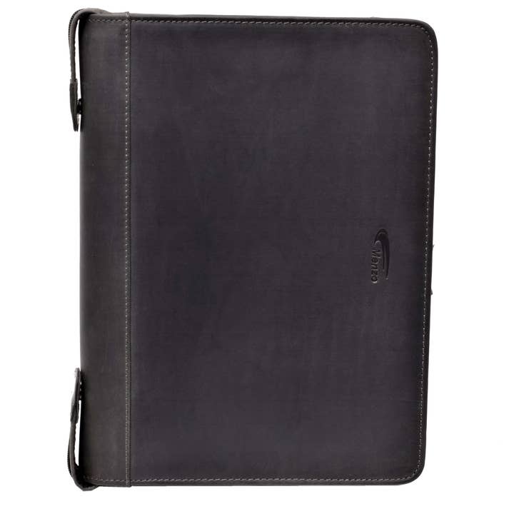 Menzo MB55 Dokumentenmappe A4 Büffelleder/schwarz für den Großhandel von Menzo