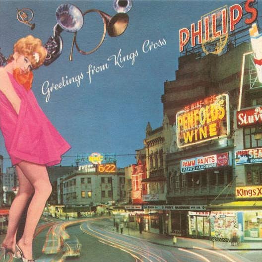 Impression d'art MF-711 Salutations de King's Cross, Londres pour la vente par Found Image Press