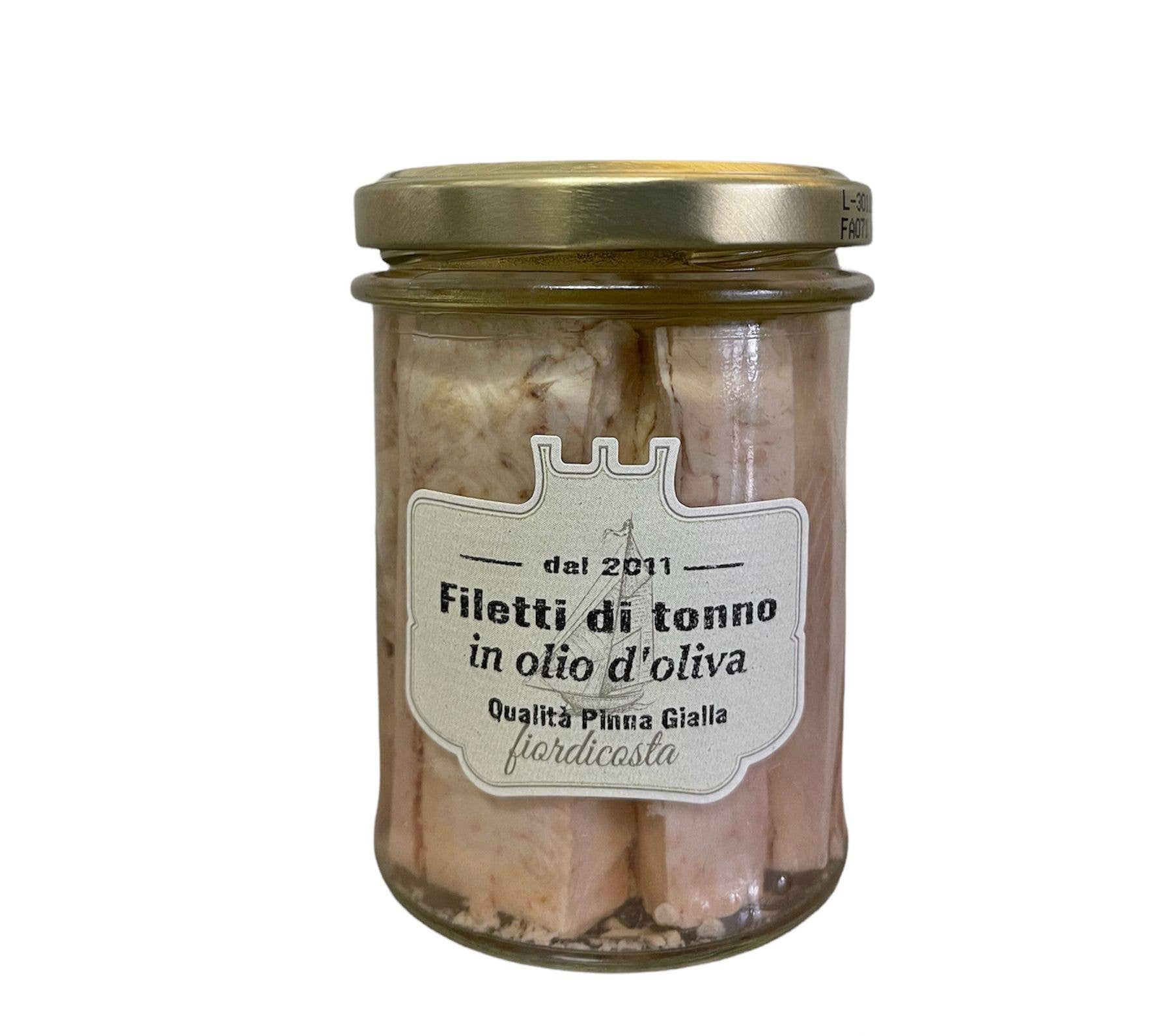 Fiordicosta - Wholesale Tinned Fish - Tuna fillets 200 gr1