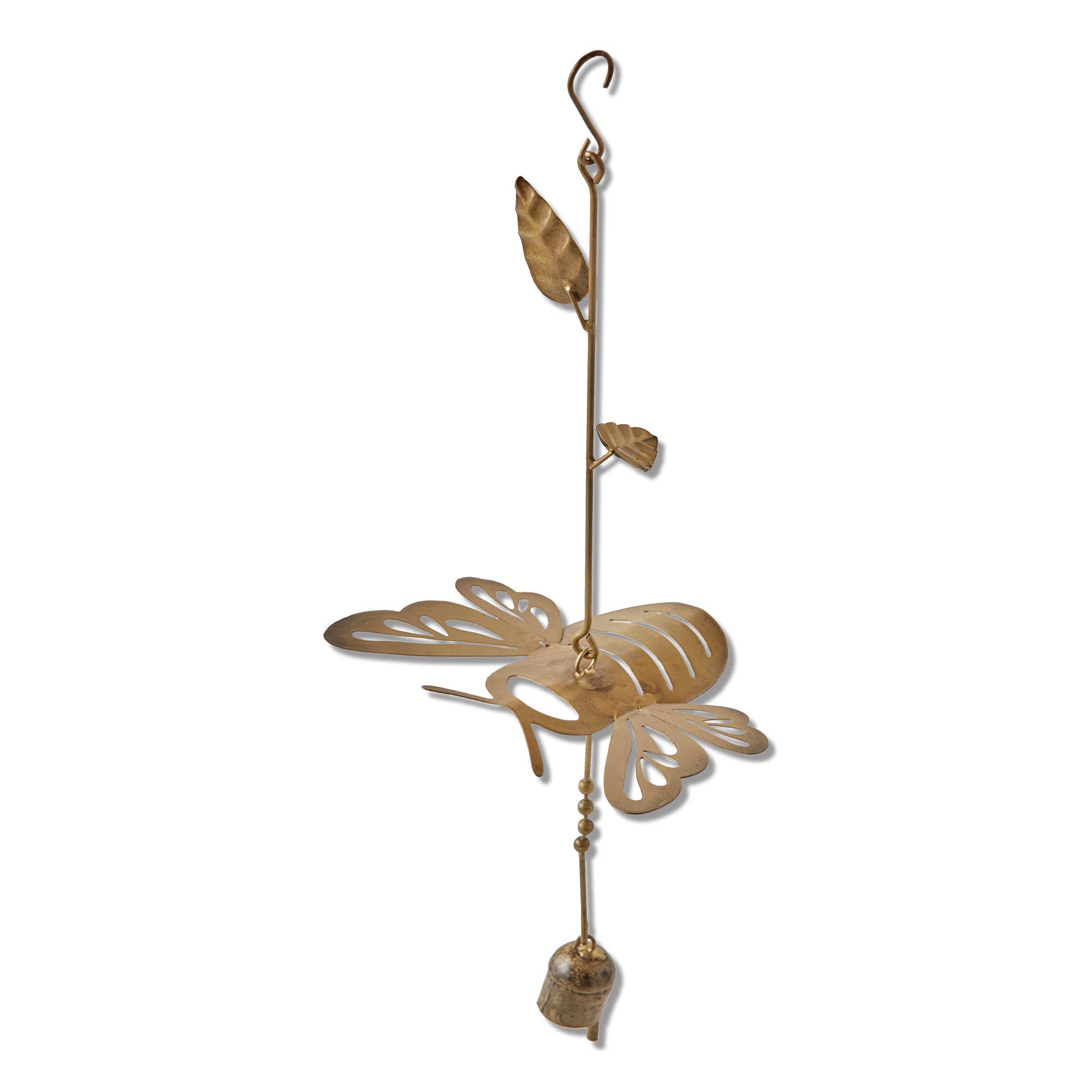tag - Wholesale Wind Chime - Honey Bee Wind Chime Antique Brass Iron Summer0