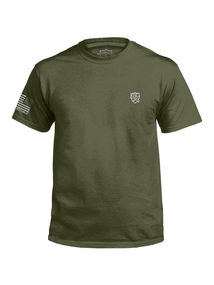 Shield Republic - Wholesale Screen Printed T-Shirt - Men's - Buck Fiden
