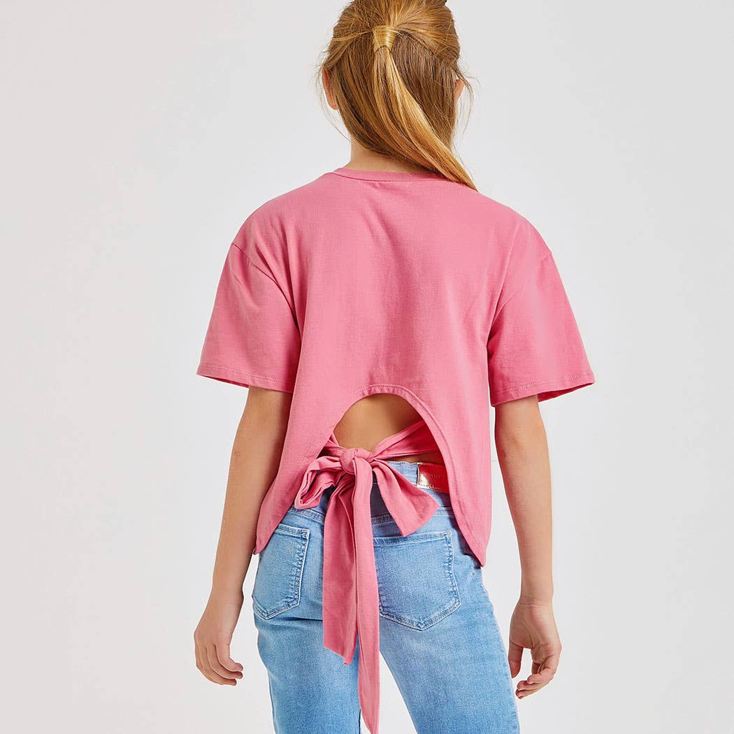 Good Girl - Vente Haut en maille – enfant - Haut en tricot ouvert à dos pour enfants9