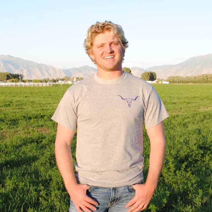 Athletic Heather Blue Line for wholesale on Faire2