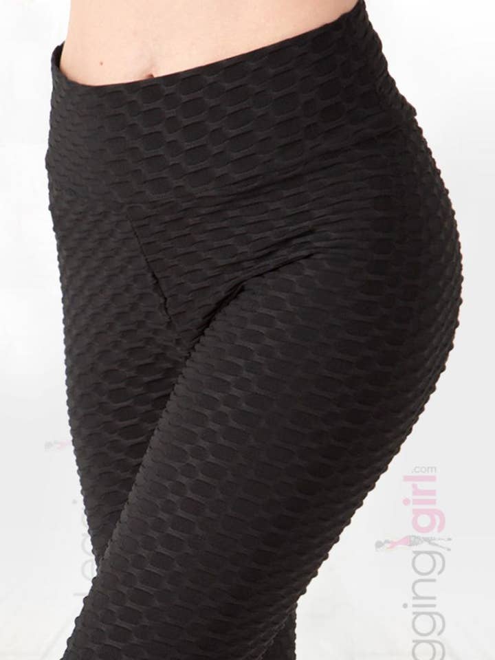 Booty Lift Schwarz - Breites Band für den Großhandel von LeggingGirl.com