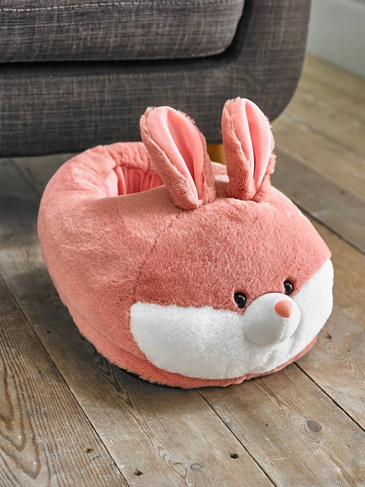 Supersoft Big Foot Warmer Cozy Bunny Rabbit Slippers for wholesale by Cozy Time Ltd