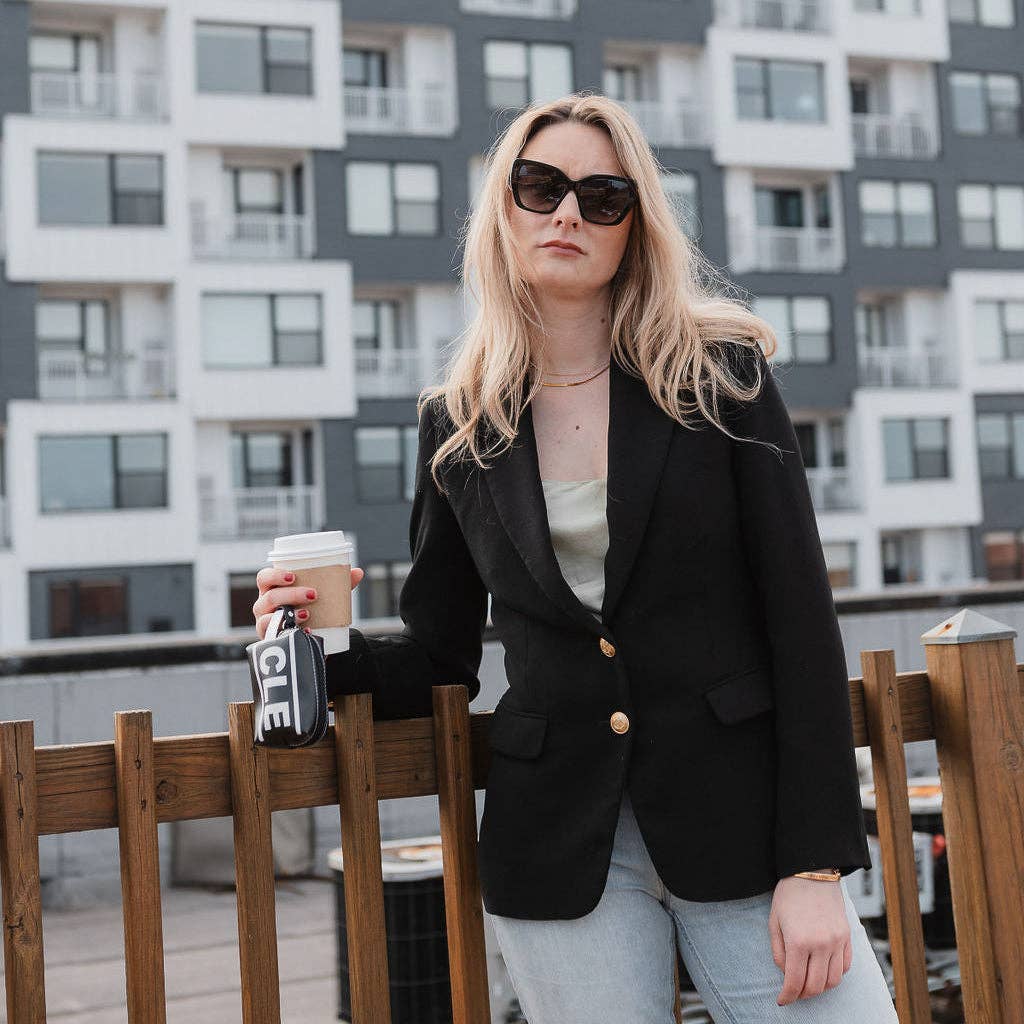 Anne Cate - Wholesale Keychain - Unisex - BOS (Boston) City Abbreviation Multi-Use Mini Bag Keychain5