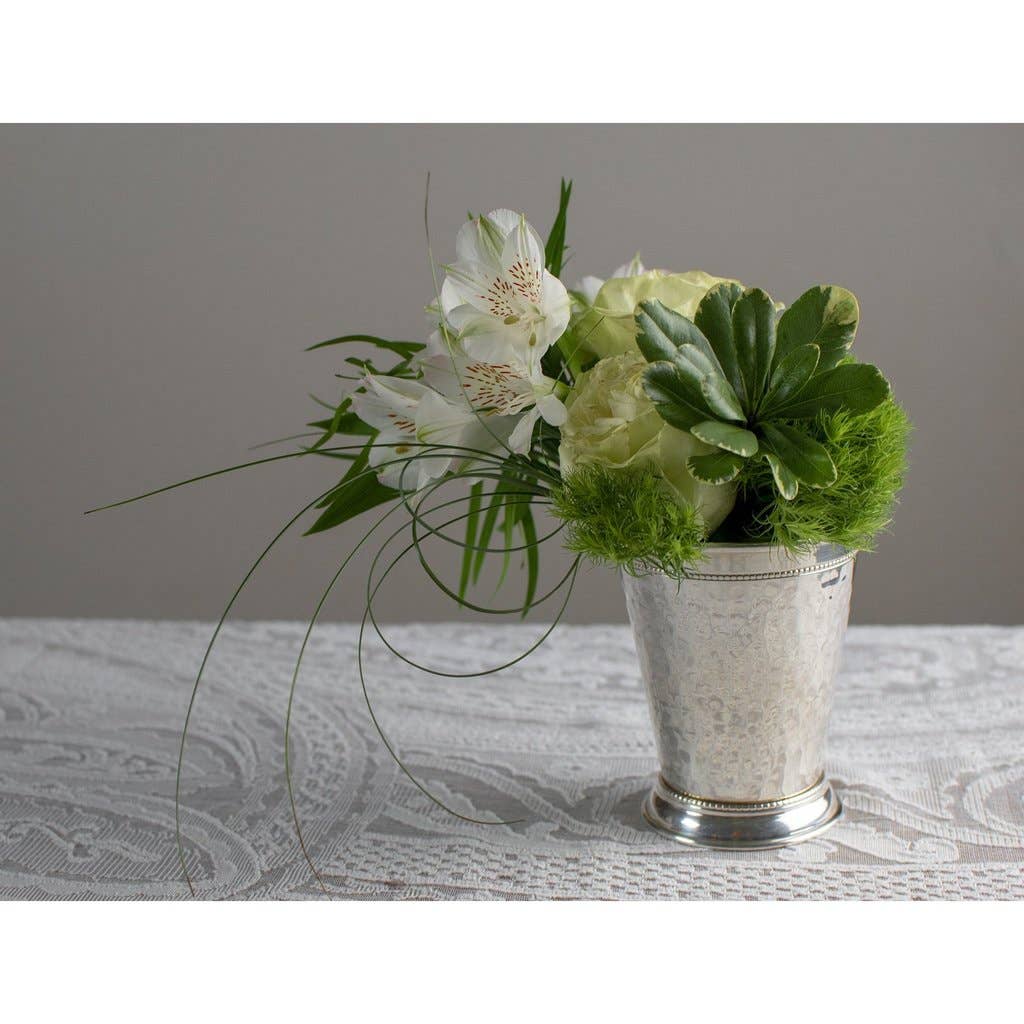 Prince of Scots - Wholesale Cocktail/Liquor Glass - Prince of Scots Hammered Copper Mint Julep Cup4