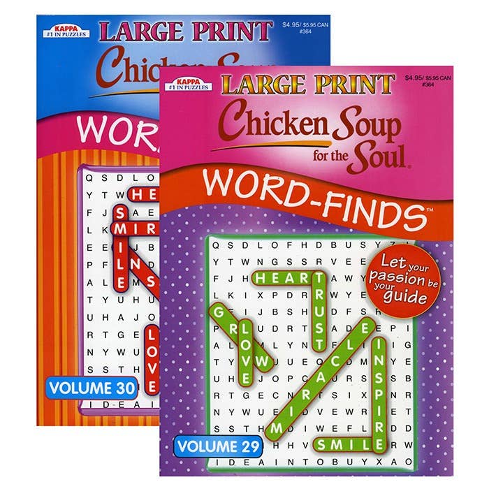 Luna Office Supply -  Everyday Essential - Venta al por mayor Puzle - Adultos - Kappa Gran Impresión Palabra Encuentra Puzzle0