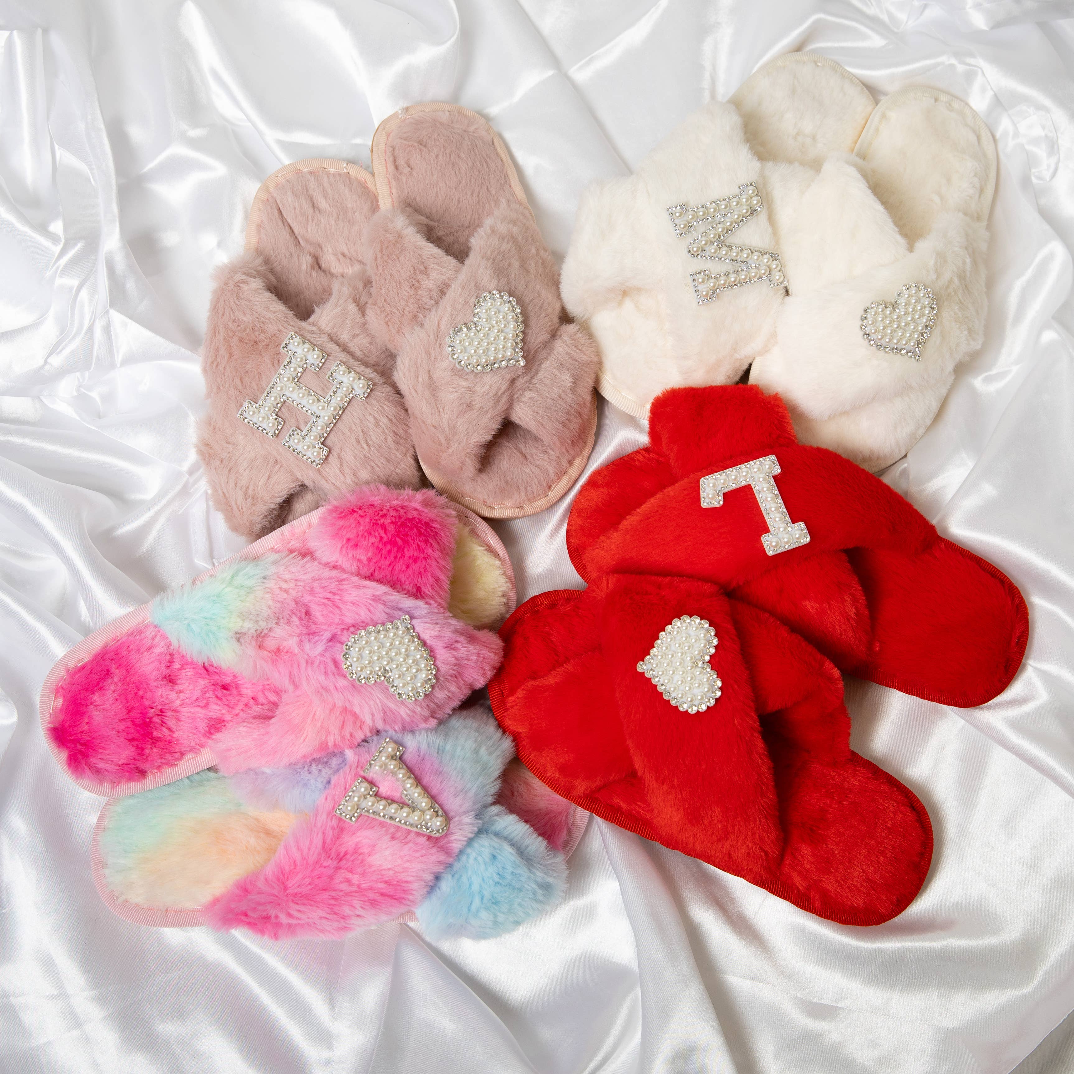 Sisters G Kids – wholesale Slippers – Child – Kids Fluffy Cross Slippers 3