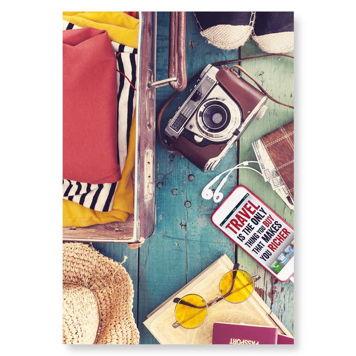 TRAVEL MAKES YOU RICHER: 2xPrints for wholesale by Ezen Trade
