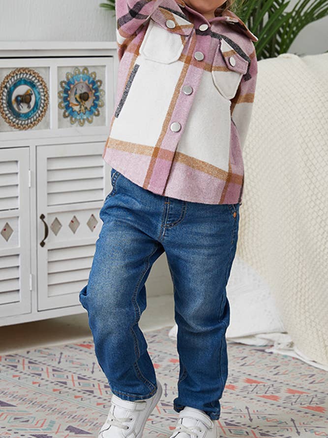 Family Matching Flannel Plaid Button Up Shirt AYY014 for wholesale by UNISHE