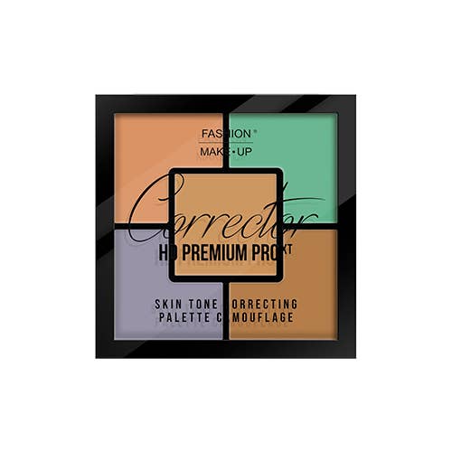 BEAUTY FOULE DIFFUSION - Wholesale Face Makeup Palette - CORRECTOR PALETTE - HD PREMIUM PRO - No.01 - FMU0