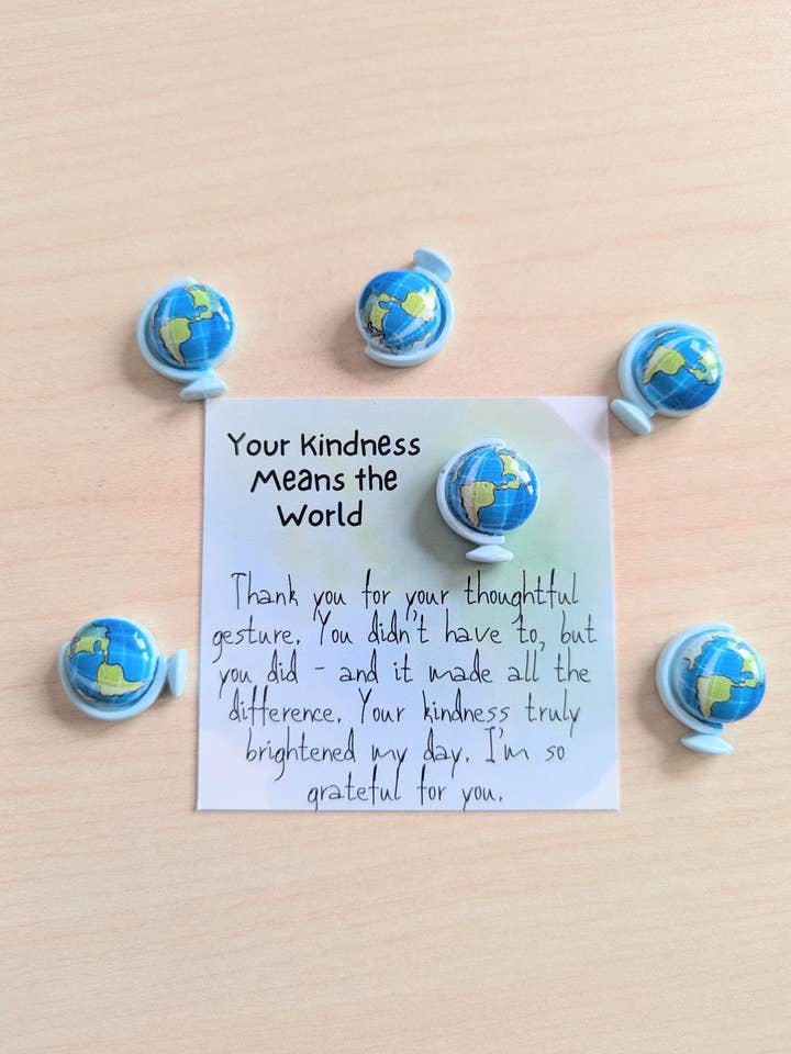 Mini Gratitude Card with Heart Figurine - Appreciation Gift for wholesale by Uplifted Ink