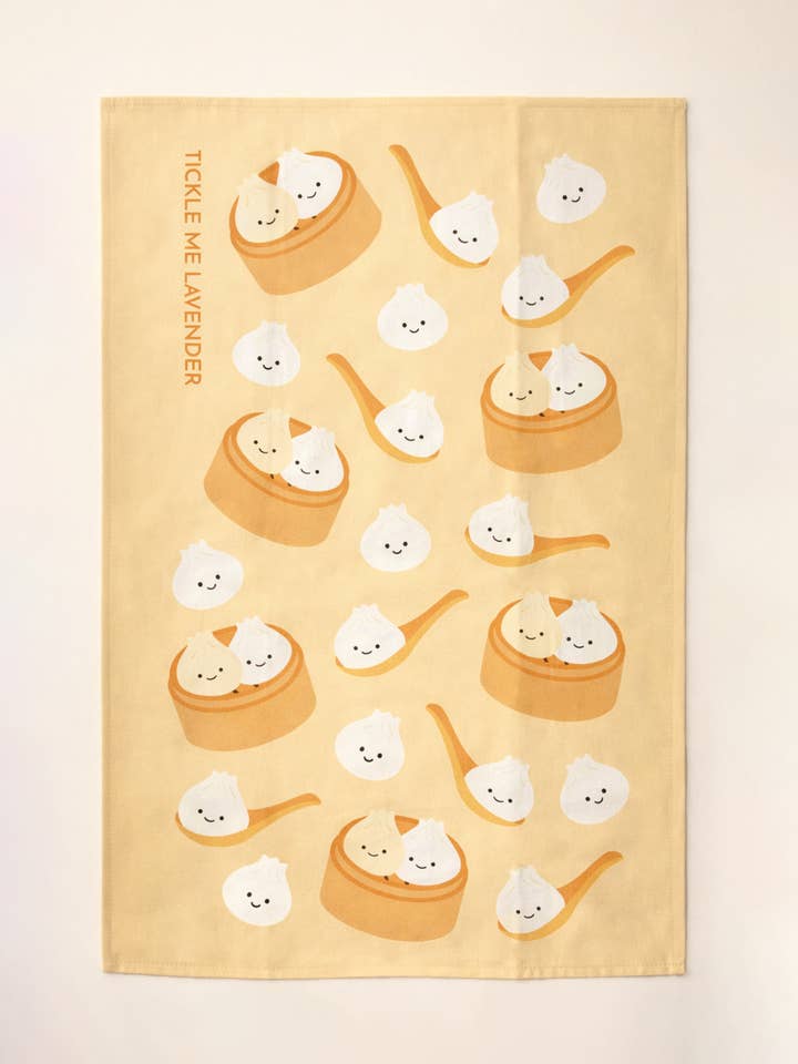 Dumpling Kitchen Kökshandduk för wholesale av Tickle Me Lavender