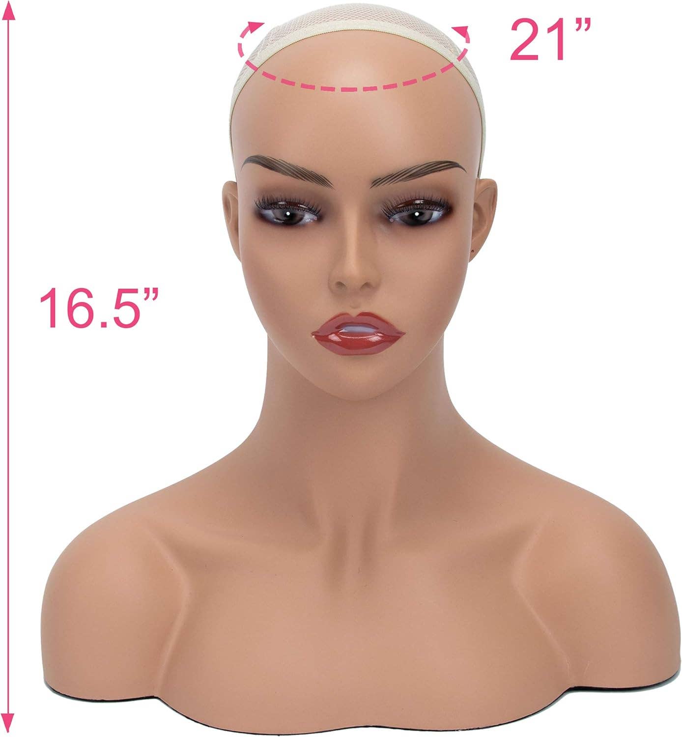 A1 PACIFIC INC. – Engroshandel Mannequin – Realistisk mannequinhoved til parykker og styling DE-BS2