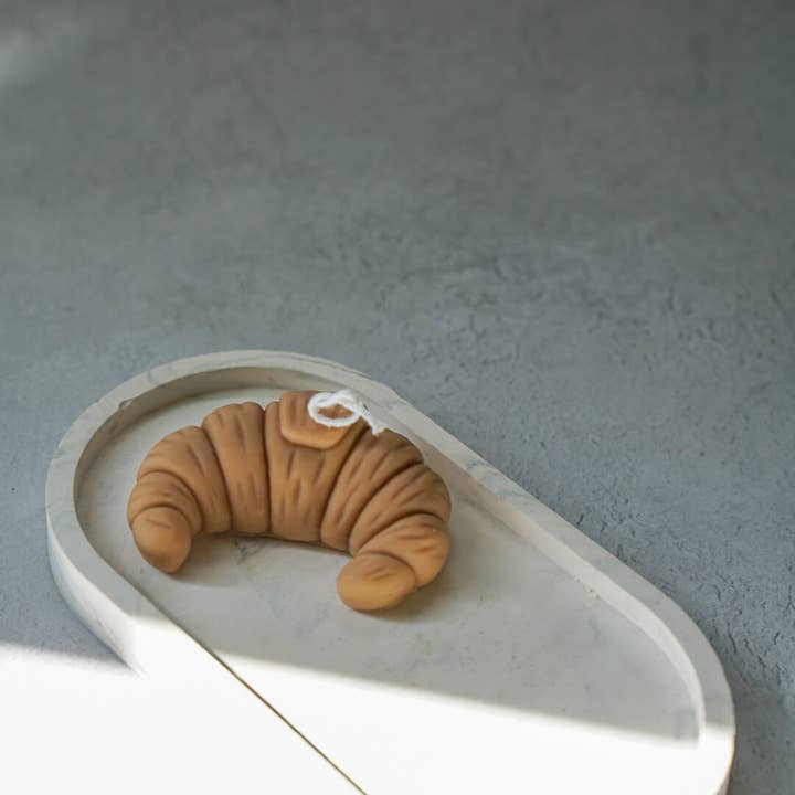 Croissant Shaped Candle- Handmade Colourful Soy Wax Candle and other Purchase wholesale vegan croissant. Free returns & net 60 terms on Faire trending on Faire.