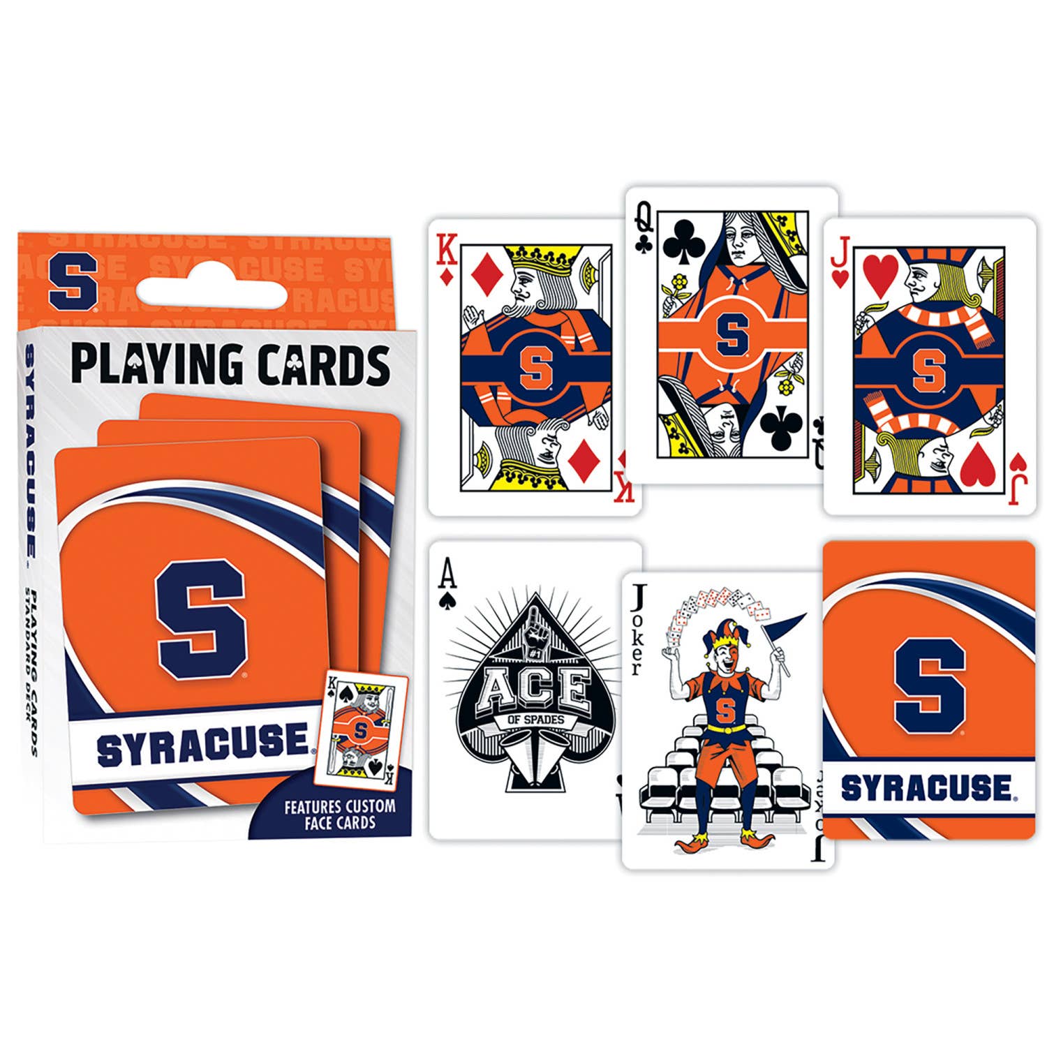 Masterpieces Puzzles - Wholesale Playing Cards - Syracuse Orange Playing Cards2