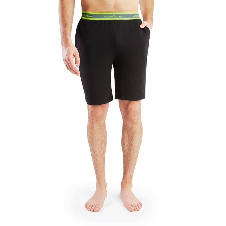 Bambu loungeshorts Svart för wholesale av Slopes&Town