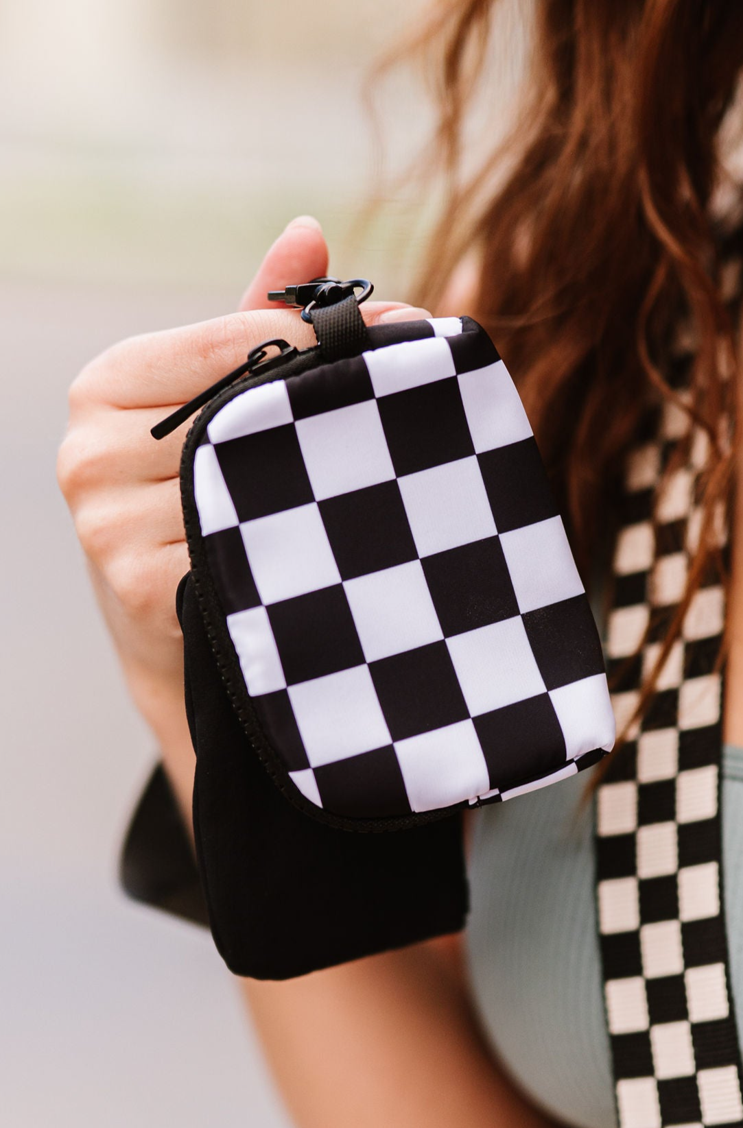 modern and chic - Wholesale Wristlet - Kyleigh Dual Pouch Wristlet Wallet2