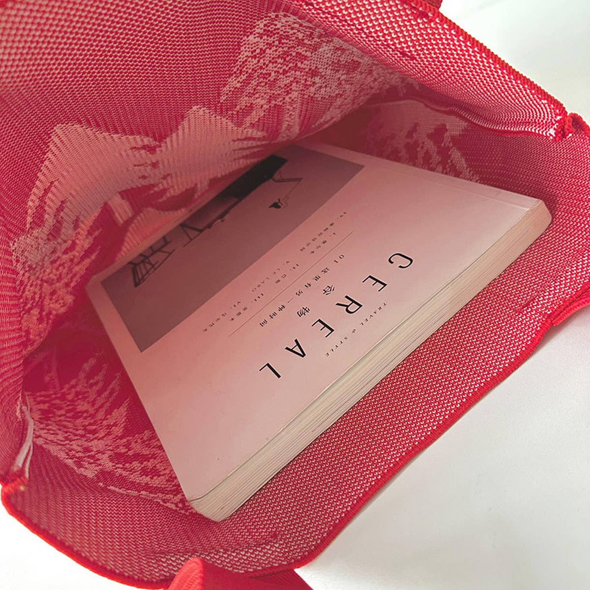 ACCITY - Wholesale Tote Bag - Women's - WOMEN FASHIONABLE KNITTED SHOULDER BAG HANDBAG_CWAB15122