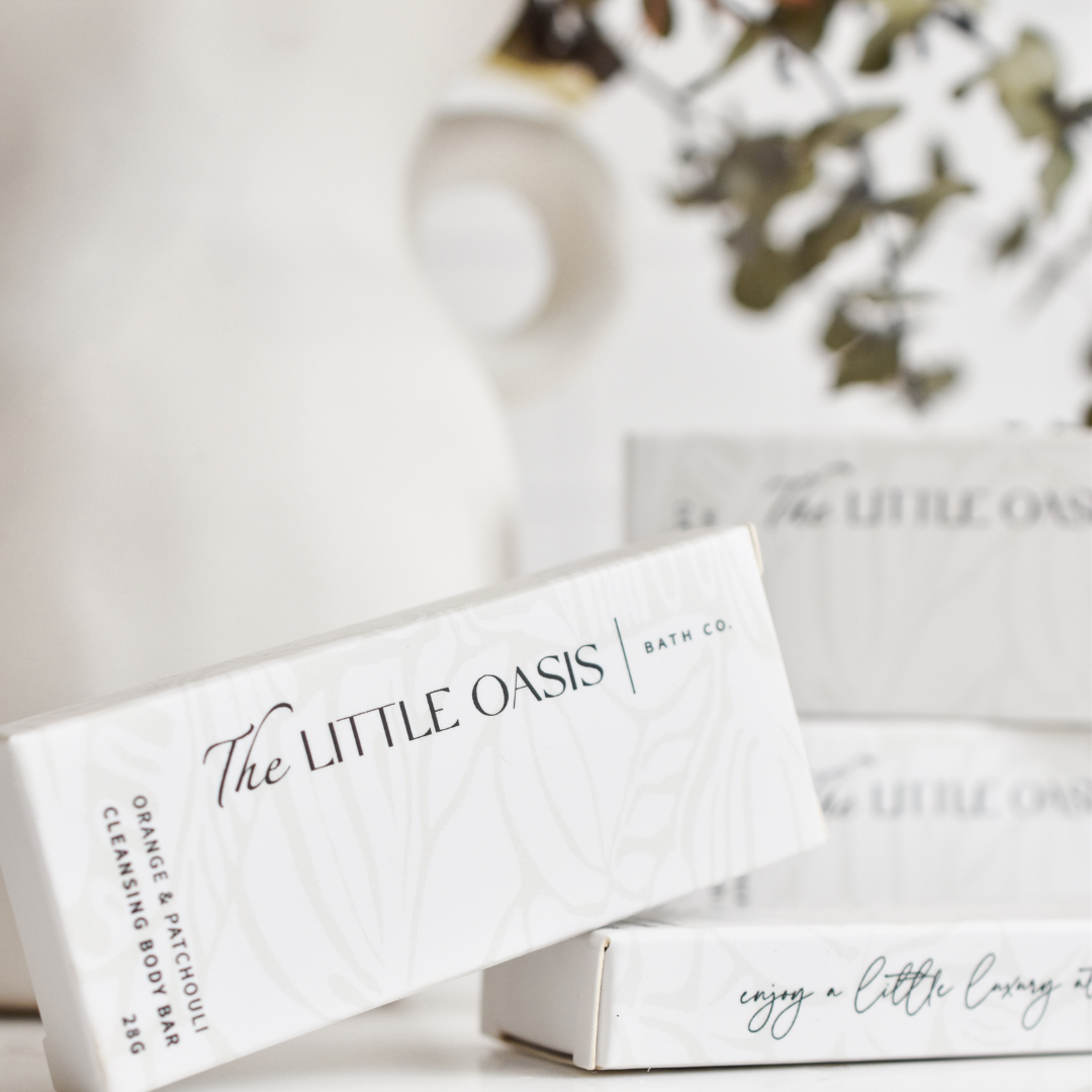 The Little Oasis Bath Co. - Wholesale Bar Soap - CLEANSING BODY BAR - 28G1