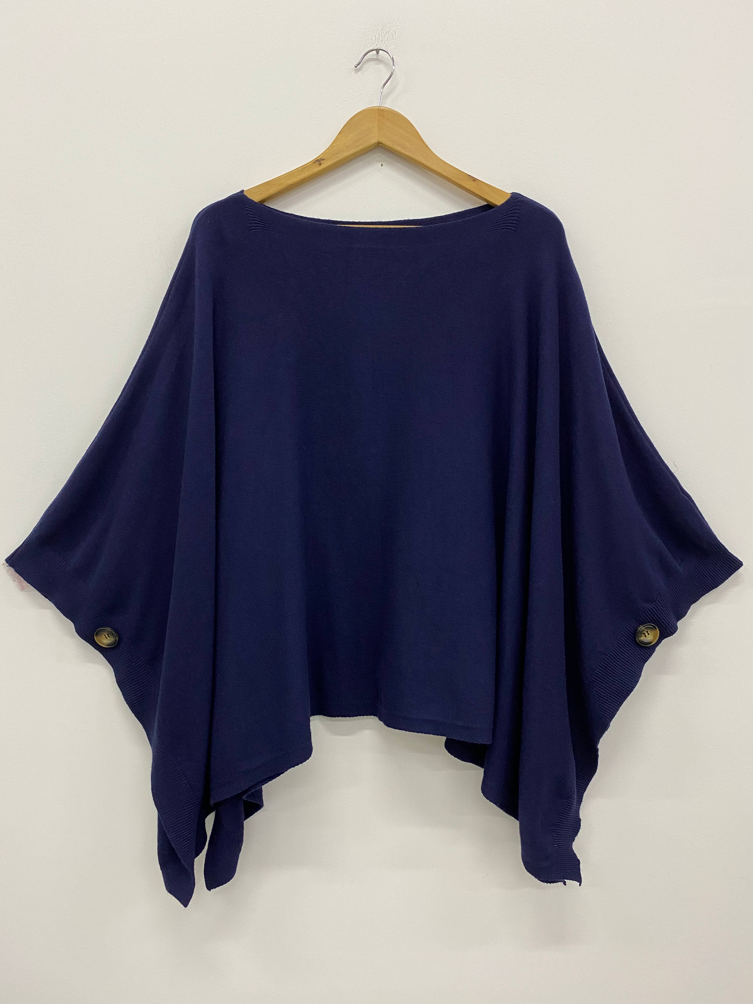 ORNELLA PARIS - Wholesale Poncho - Women's - LEL-P22269 cashmere poncho16