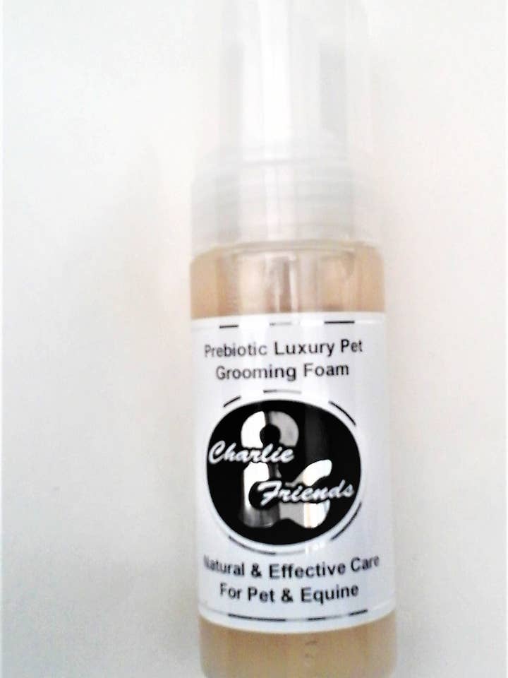 Luxury Prebiotic Dog Grooming Foam 200ml for wholesale by Charlie And Friends Products