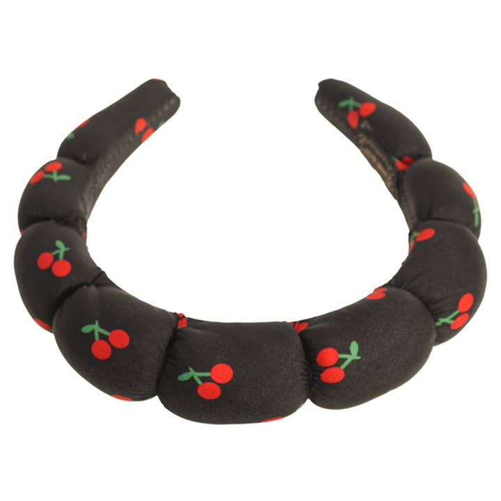 JOIA ACCESSORIES - Wholesale Fashion Headband - Women's - CHERRY CHUNKY HEADBAND, LVHA 3091