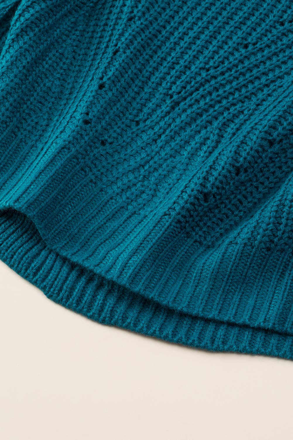 FULL TIME PURCHASE - Wholesale Knit Sweater - Women's - Hollow-out Puffy Sleeve Knit Sweater26