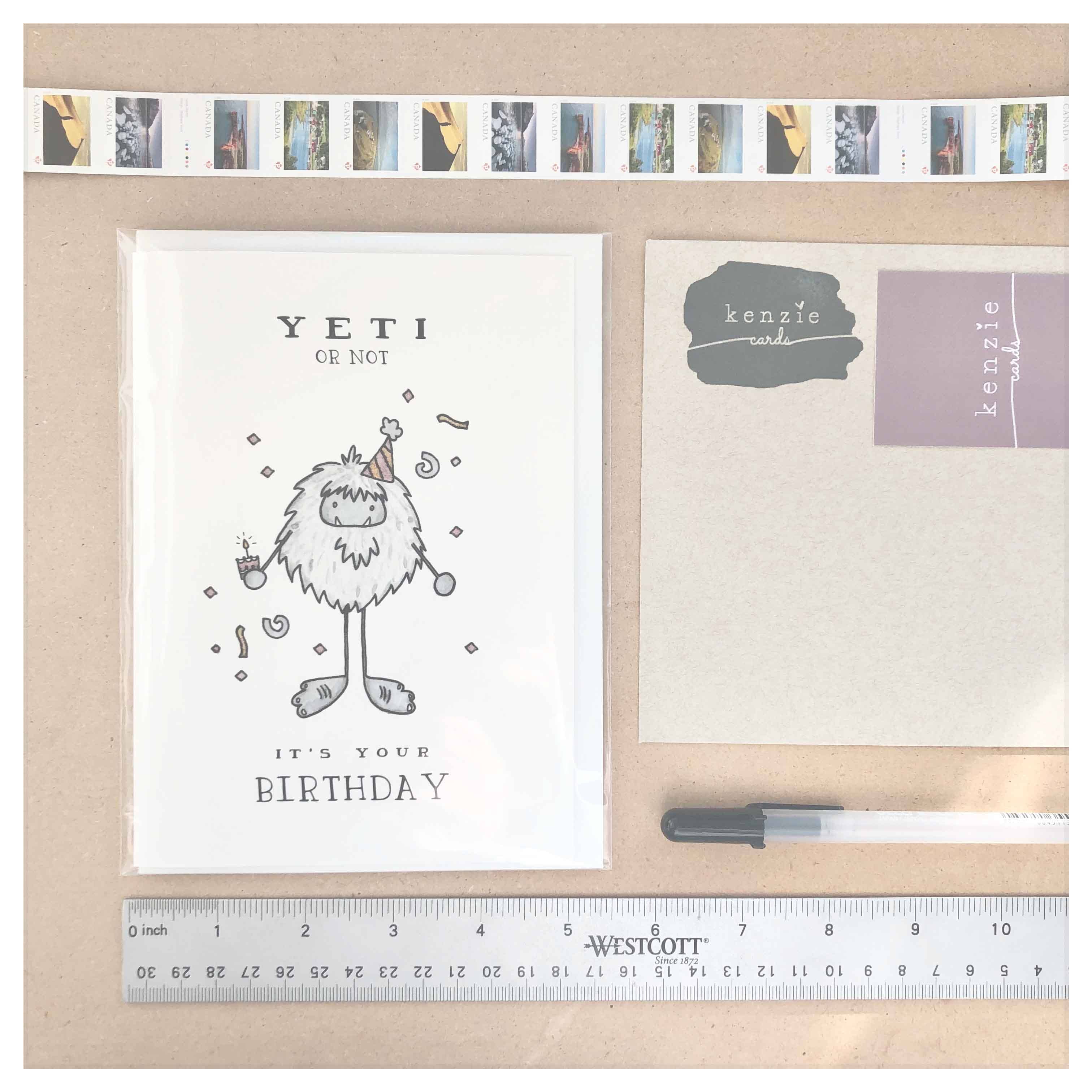 kenziecards - Wholesale Birthday Card - Birthday – “A Lentil Bit Older, A Lentil Bit Wiser” Card2