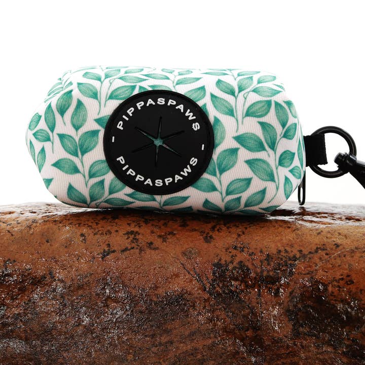 Don't Leaf Me Poop Bag Holder for wholesale by Pippa's Paws