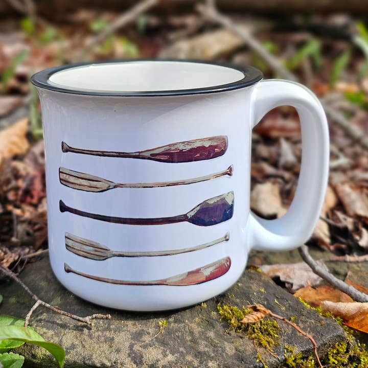 Canoe Oar Mug for wholesale by The Cranberry Finch