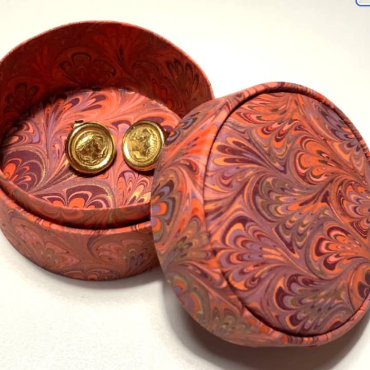 Autentisk klassisk florentinsk italiensk design smykker gaveæske for engroshandel hos Thrive Creative