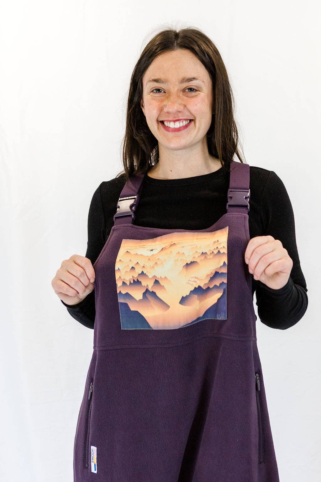 SWOOP. - Wholesale Overalls - Women's - Spread Your Wings Fleece Overalls4