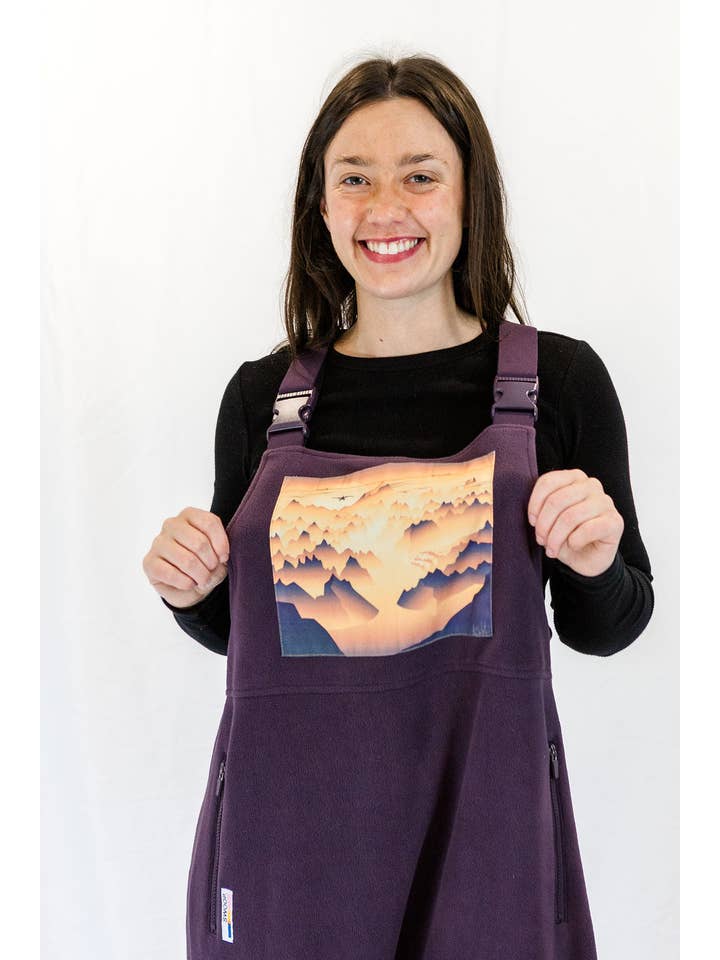 SWOOP. - Wholesale Overalls - Women's - Spread Your Wings Fleece Overalls4