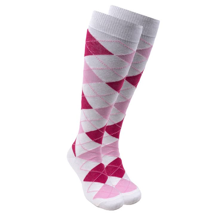 Socks n Socks - Wholesale Socks - Women's - Women's Pink Cloud SocksKnee High Socks