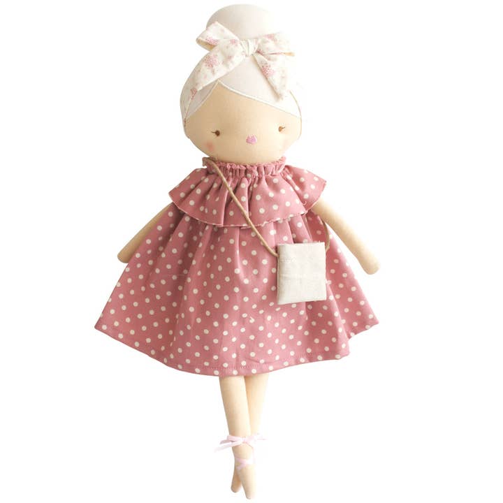 Piper Doll, 43 cm, rosa Punkt für den Großhandel von Alimrose