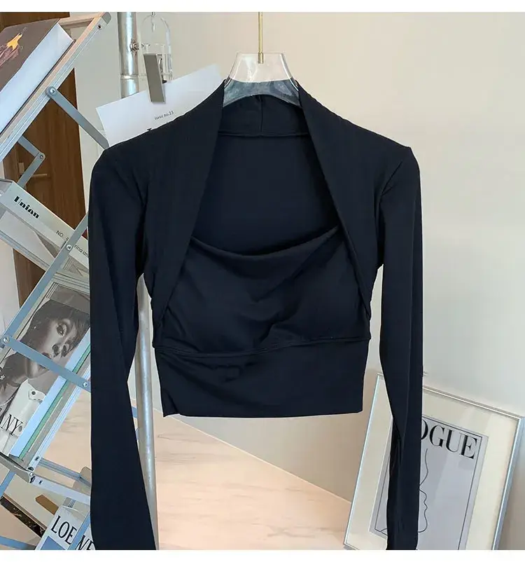 Belsize Activewear - Wholesale Athletic Top - Women's - Elegant crop top2