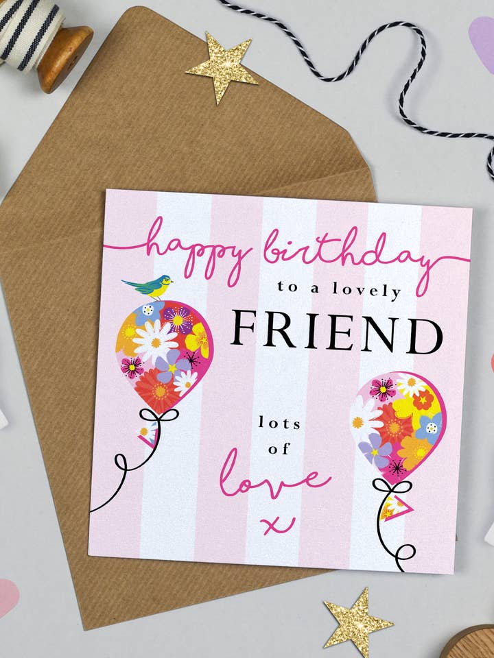 Blooming Balloon Friend for wholesale by Michelle Fiedler Design