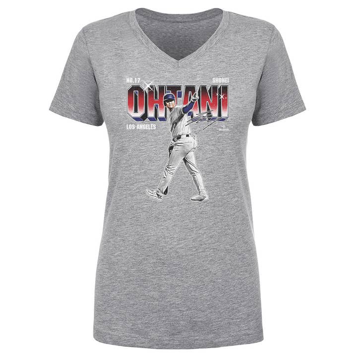 Shohei Ohtani Los Angeles D Futuristico WHT #8 per la vendita all'ingrosso da parte di 500 LEVEL