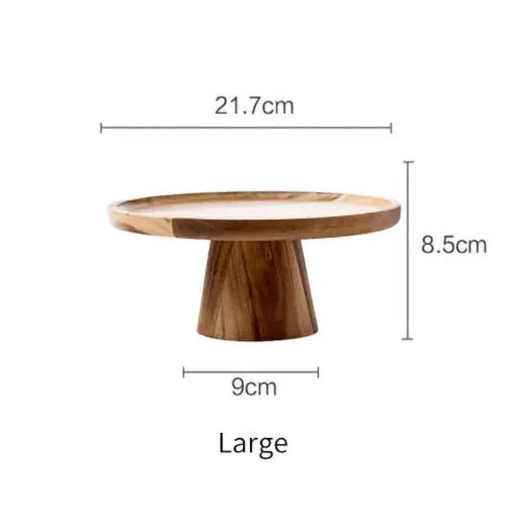 Kiyo Home - Wholesale Cake stand - Wooden Cake Stand
