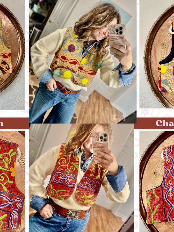 #25-26 : Picnic Party Vest for wholesale by Chap and Graham Designs