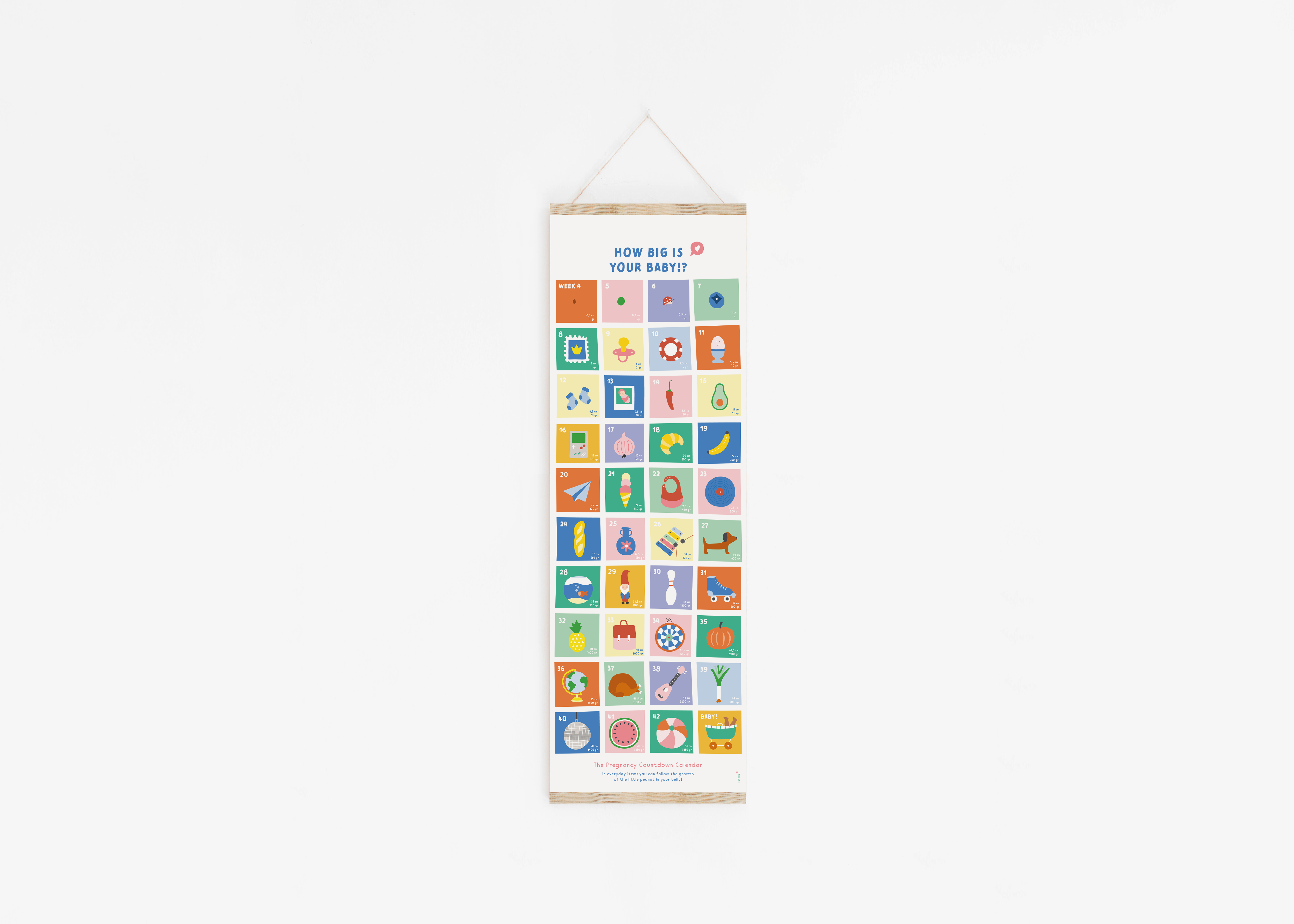 Van Kira - Wholesale Calendar - Countdown pregnancy calendar4