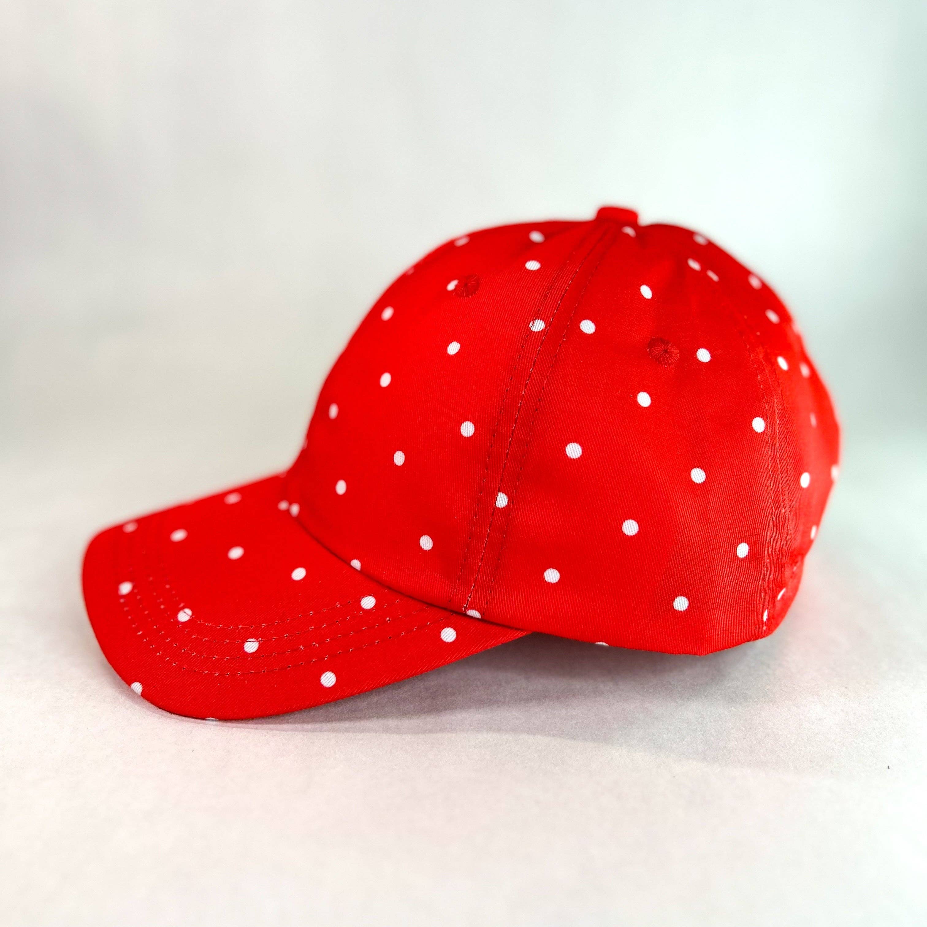 Red Sprite Hats - Wholesale Baseball Cap - Women's - Magical Baseball Caps + Detachable Bows, Hidden Ponytail Hat4