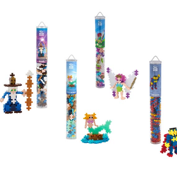 Tube 100 Pcs - Heroes And Imaginary Characters - PLUS MORE for wholesale by Kontiki