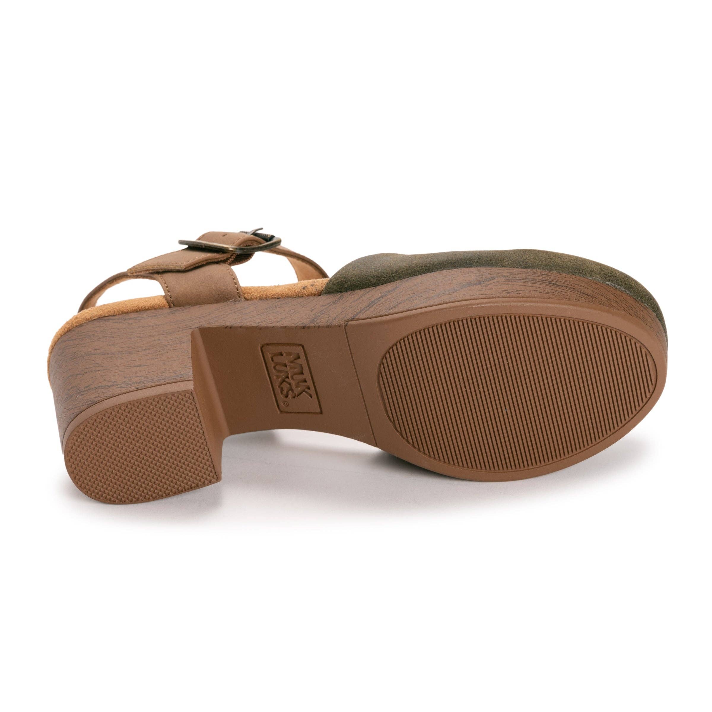 Muk Luks - Wholesale Sandals - Women's - MUK LUKS Women's Merritt Closed Toe Quarter Strap Shoe6