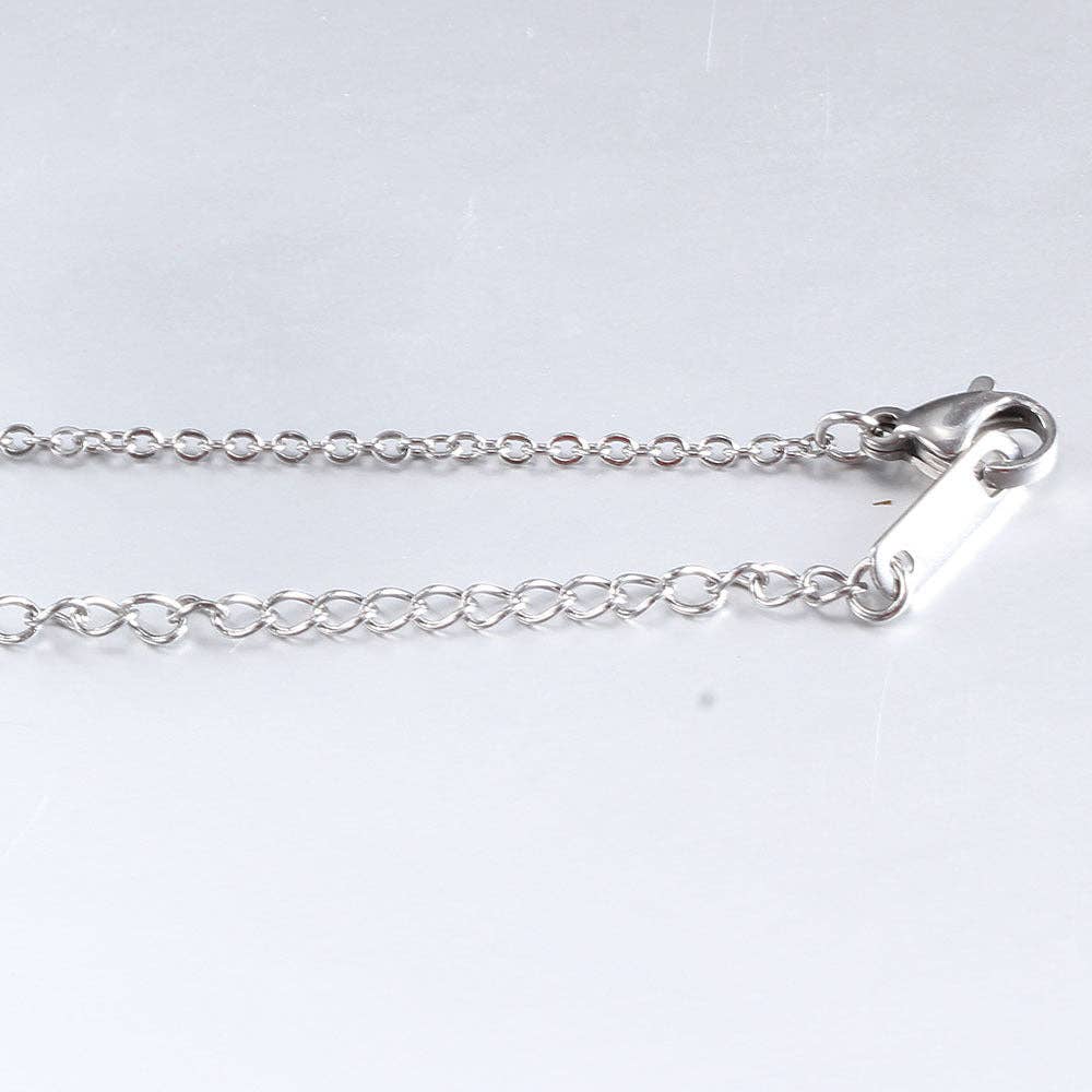 Ole - Wholesale Pendant/Charm Necklace - Stainless Steel Cross Necklace N37678
